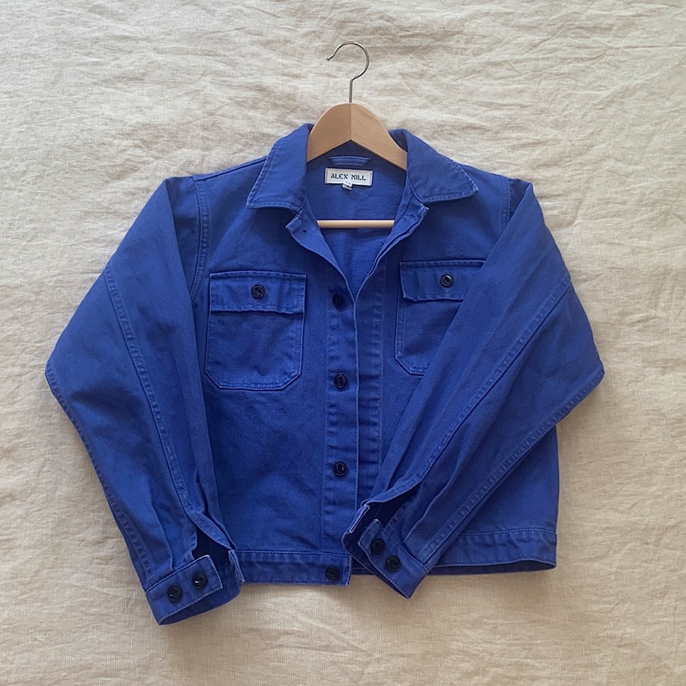 Alex Mill washed denim work jacket XS